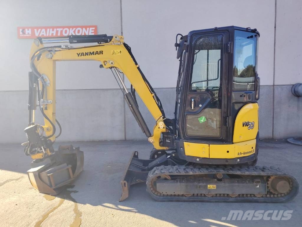 Yanmar Vio 33-6 Engcon + 3 kauhaa Minibagger < 7t