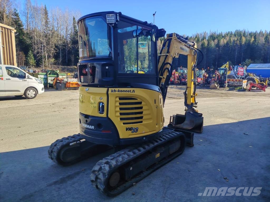 Yanmar Vio 33-6 Engcon + 3 kauhaa Minibagger < 7t