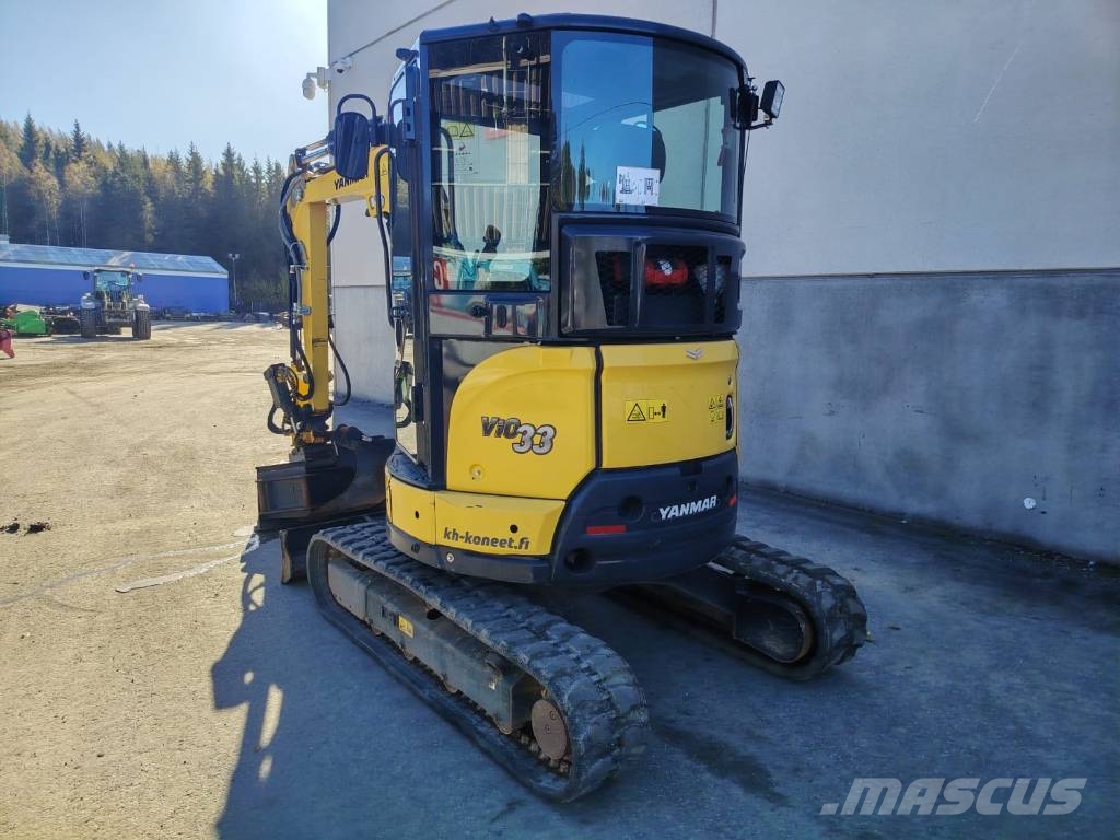 Yanmar Vio 33-6 Engcon + 3 kauhaa Minibagger < 7t