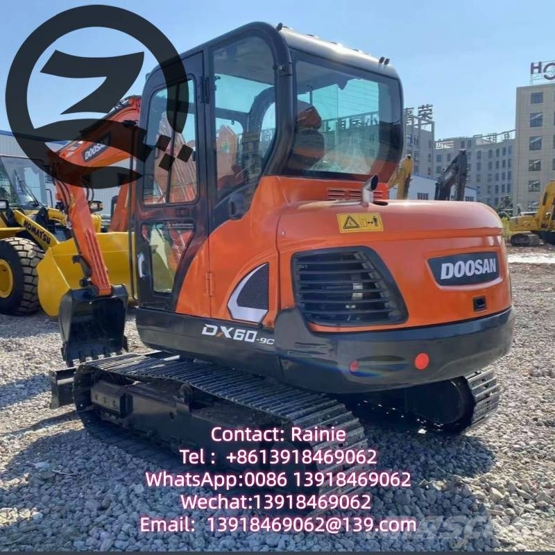Doosan DX 60 Mini kotrók < 7t