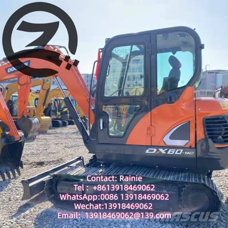 Doosan DX 60 Mini kotrók < 7t