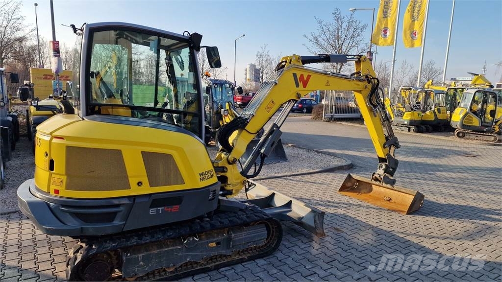 Wacker Neuson ET42 Excavadoras sobre orugas