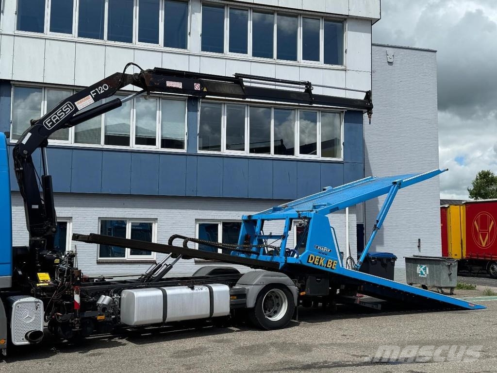 Mercedes-Benz Actros 1846 4X2 + 3-LADER + FASSI F120C.23 Guindastes todo-terreno