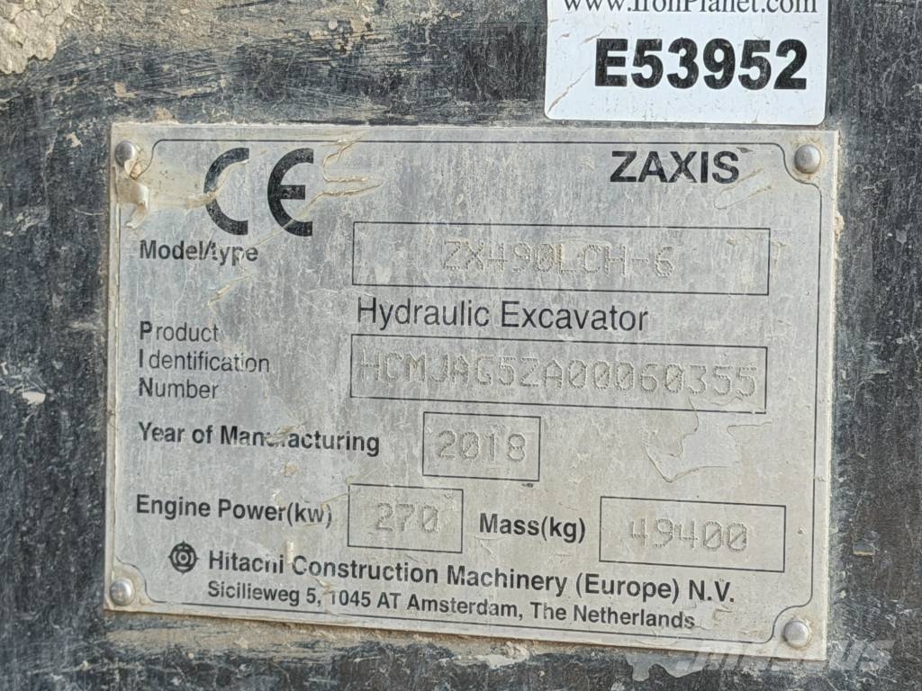 Hitachi ZX 490 LC H-6 Excavatoare pe șenile