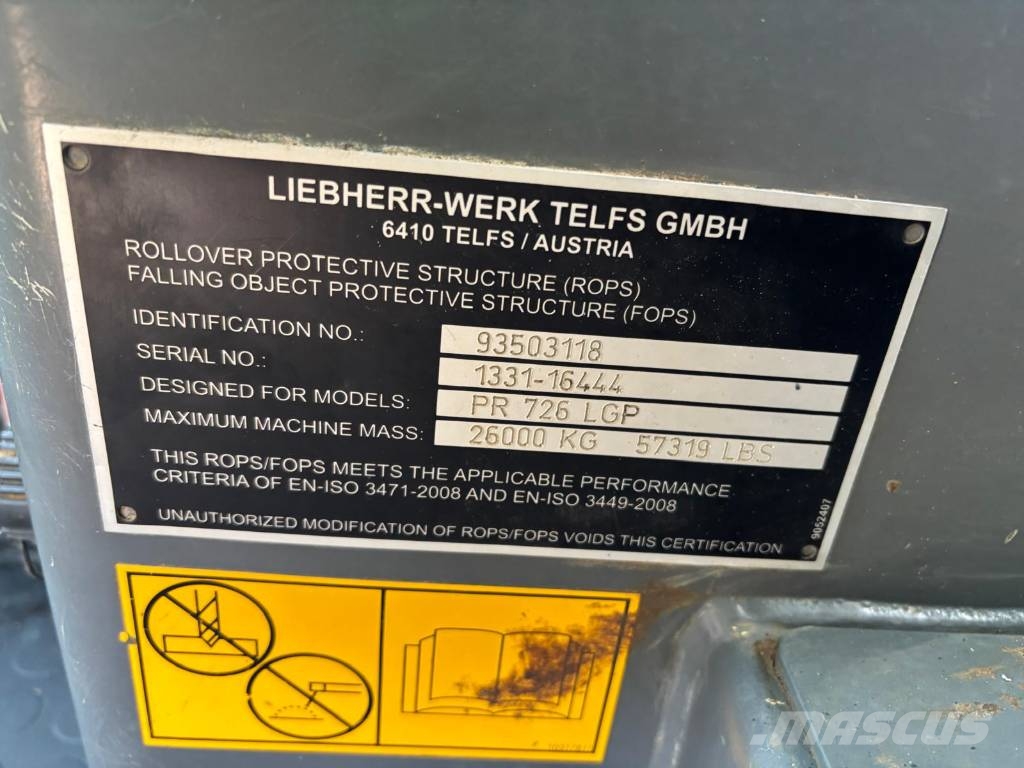 Liebherr PR 726 LGP Buldožerji goseničarji