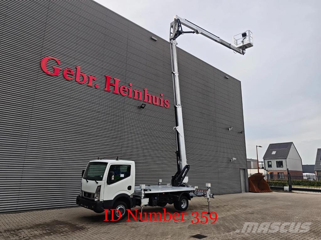 Nissan Cabstar 35.13 NT400 Multitel MX 250 Truck mounted aerial platforms