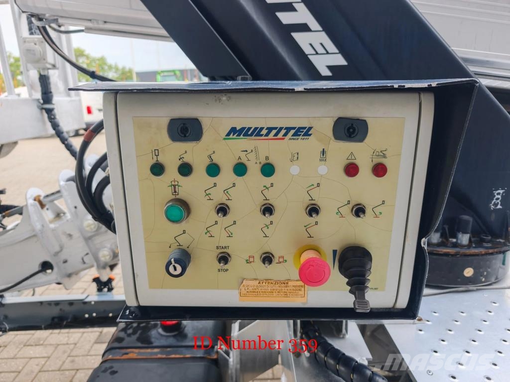Nissan Cabstar 35.13 NT400 Multitel MX 250 Truck mounted aerial platforms