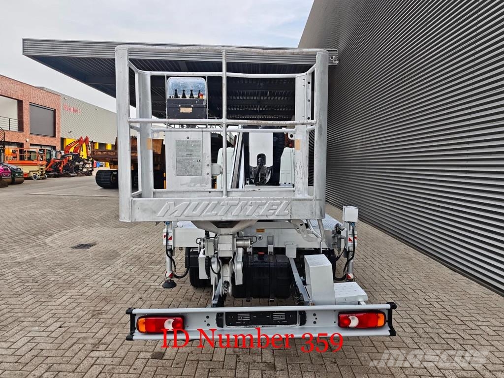 Nissan Cabstar 35.13 NT400 Multitel MX 250 Truck mounted aerial platforms