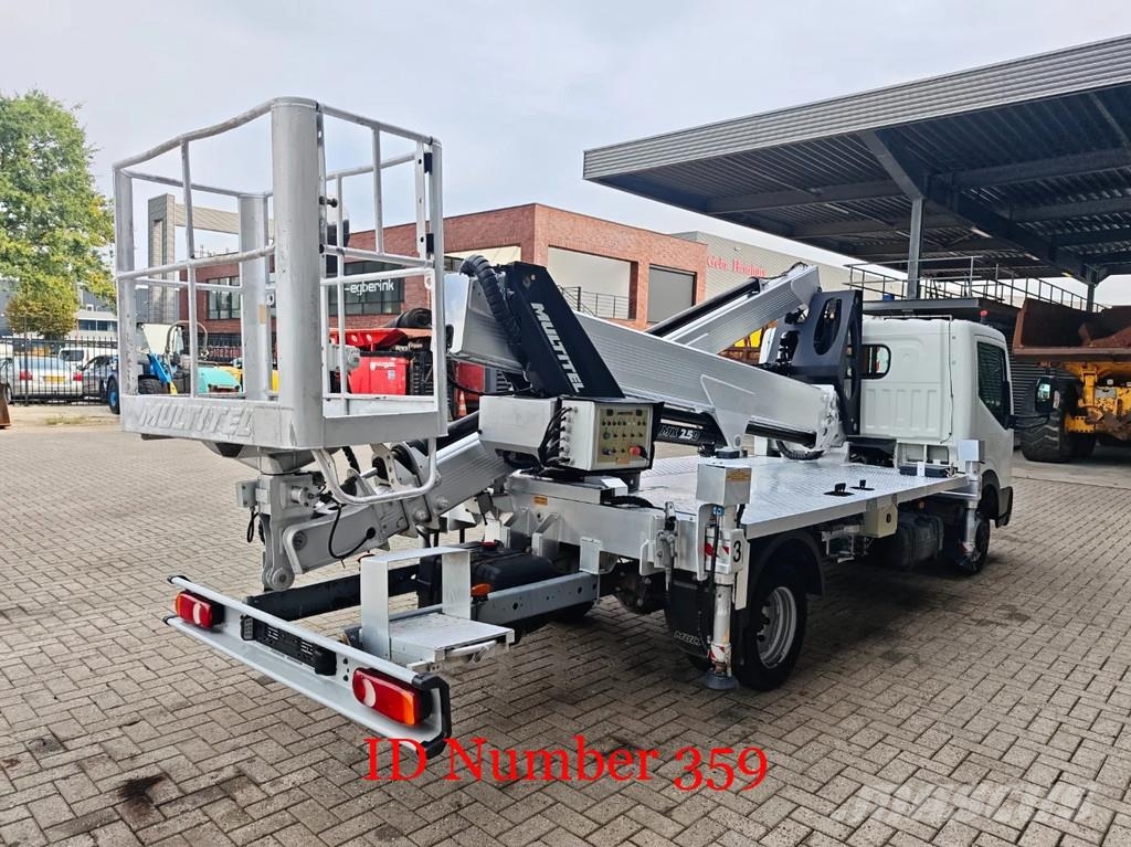 Nissan Cabstar 35.13 NT400 Multitel MX 250 Truck mounted aerial platforms