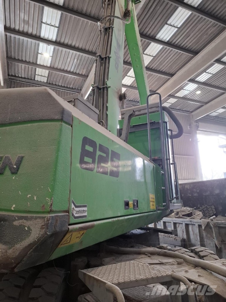 Sennebogen 825 ELECTRIC Material Handler ELEKTRO Fuchs MHL E Industriālie iekrāvēji