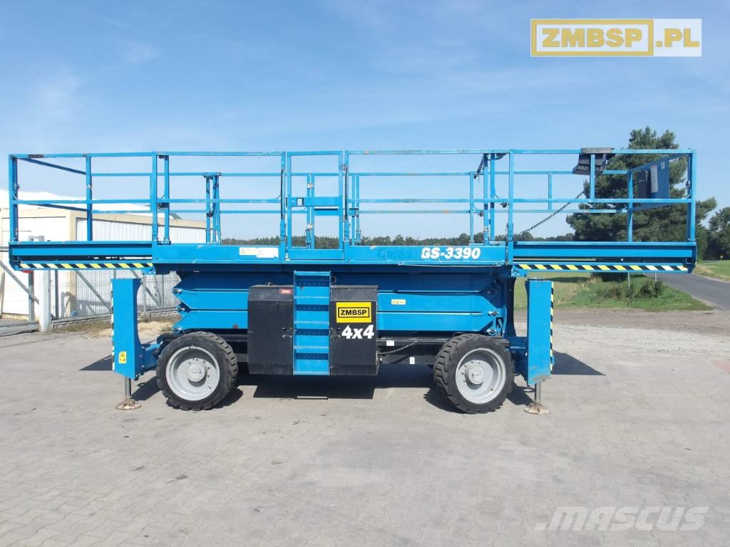 Genie GS 3390 RT Šķerveida pacēlāji