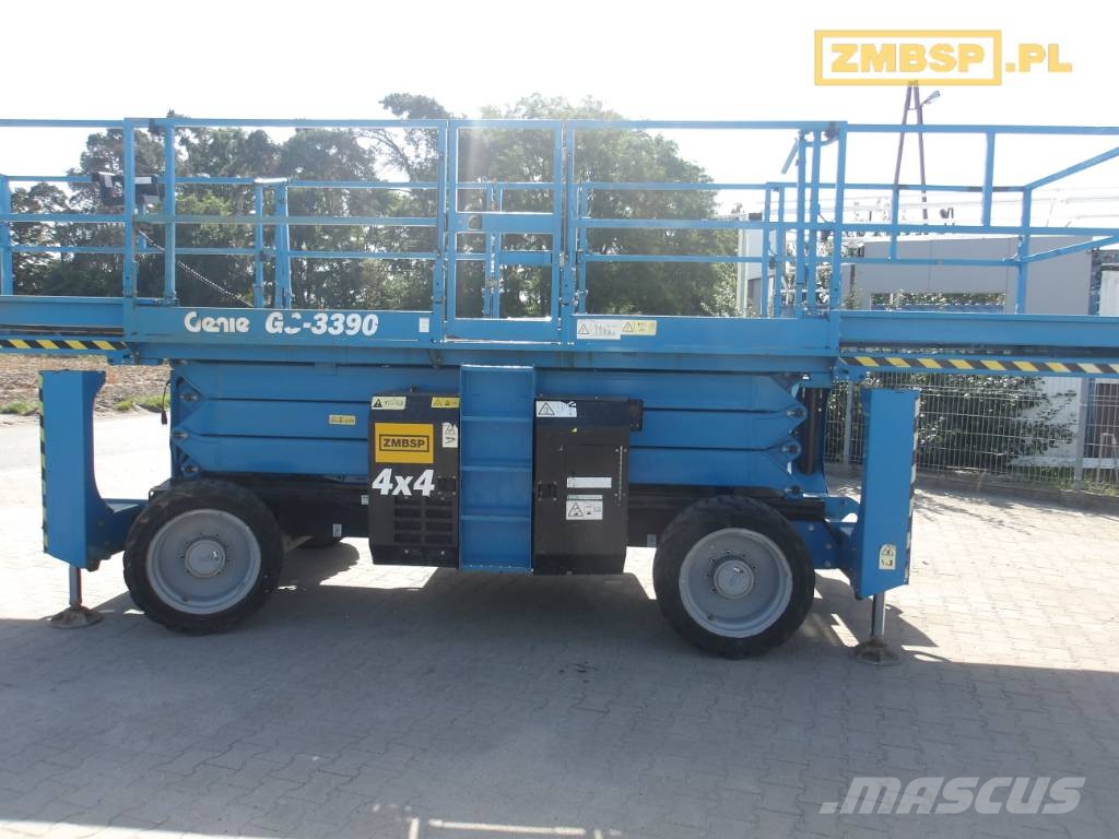 Genie GS 3390 RT Šķerveida pacēlāji