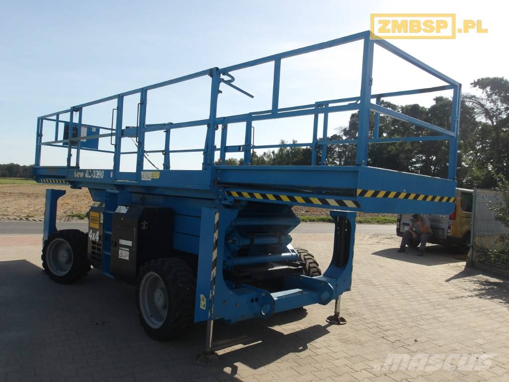 Genie GS 3390 RT Šķerveida pacēlāji