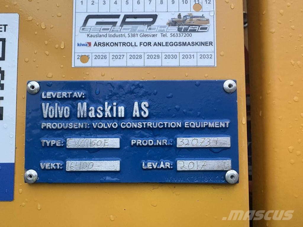 Volvo EWR150E Bageri na kotačima