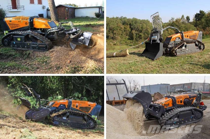 Energreen RoboMax Miško mulčeriai