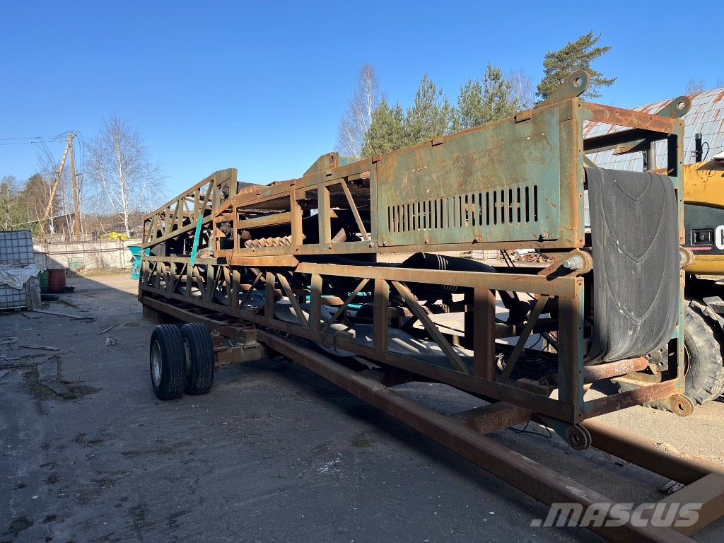 PowerScreen portable screener-washer Chieftain 2100, Finemaster 120, T5032 Mobile screeners