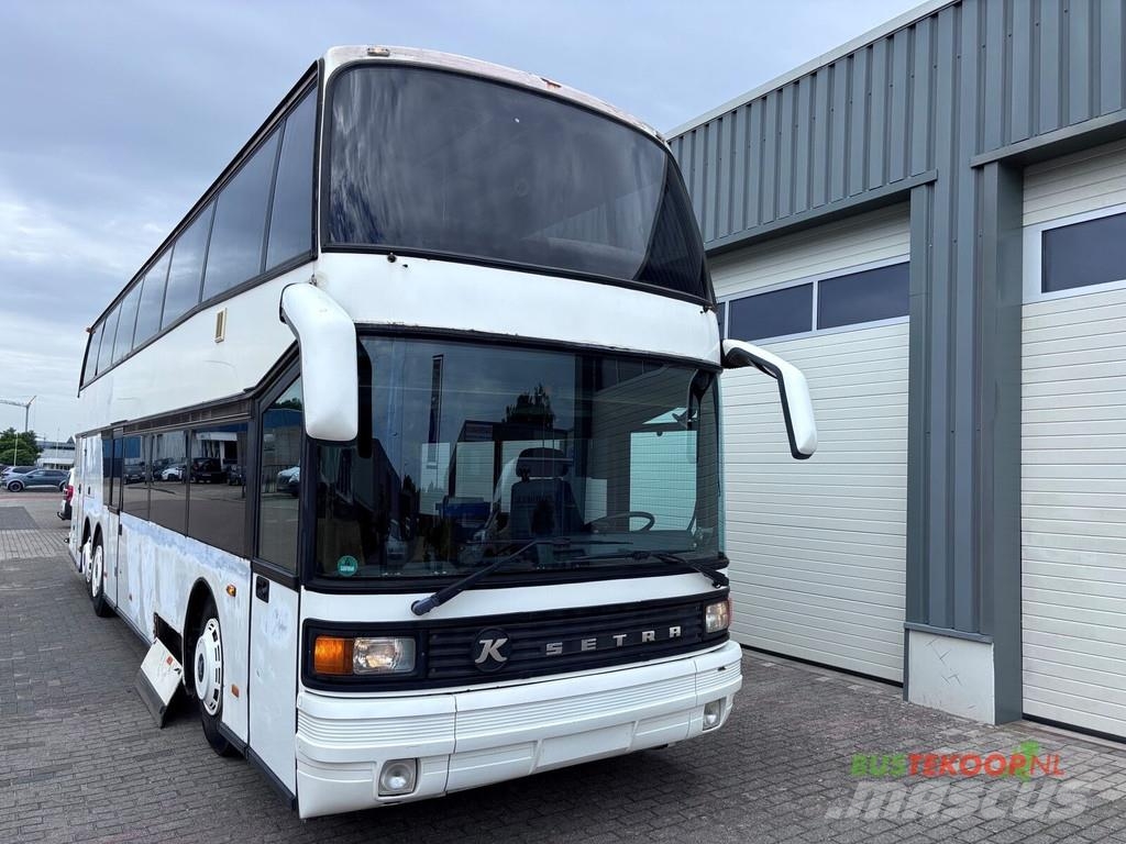 Setra S228 DT Dubbeldekker voor ombouw tot camper / woon الحافلات ذات الطابقين