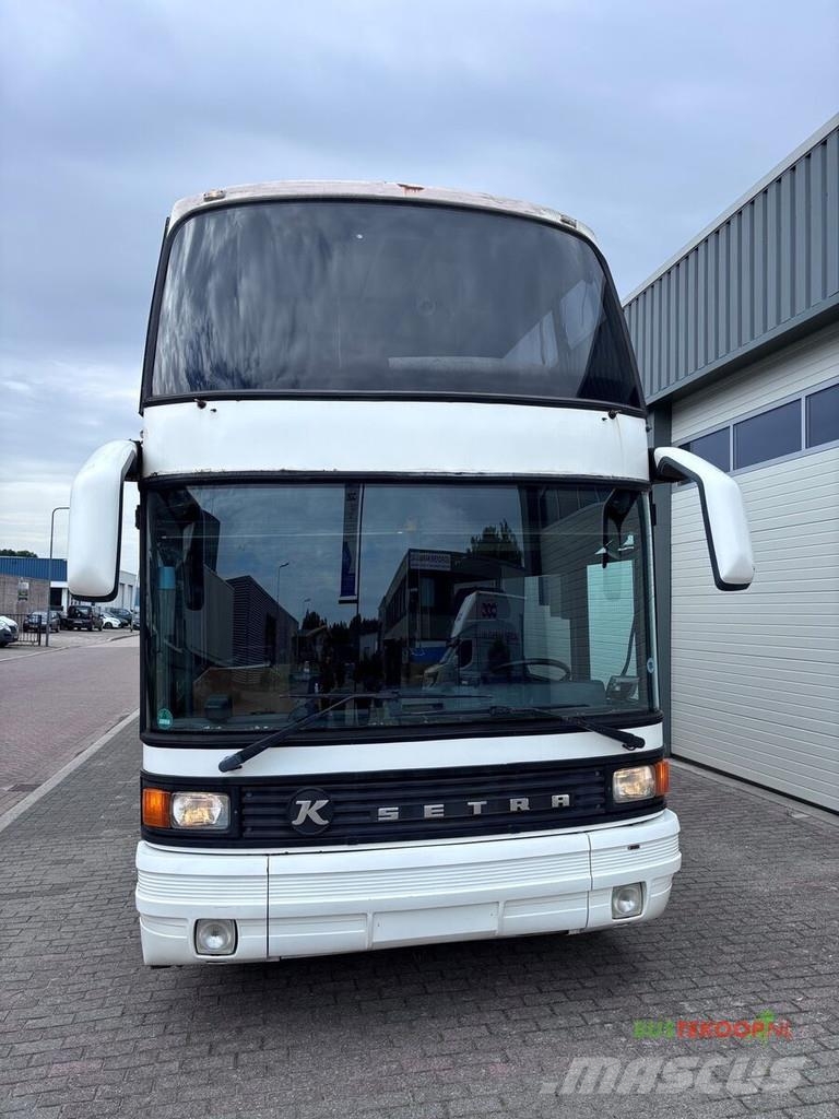 Setra S228 DT Dubbeldekker voor ombouw tot camper / woon الحافلات ذات الطابقين