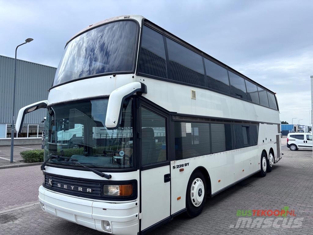 Setra S228 DT Dubbeldekker voor ombouw tot camper / woon الحافلات ذات الطابقين