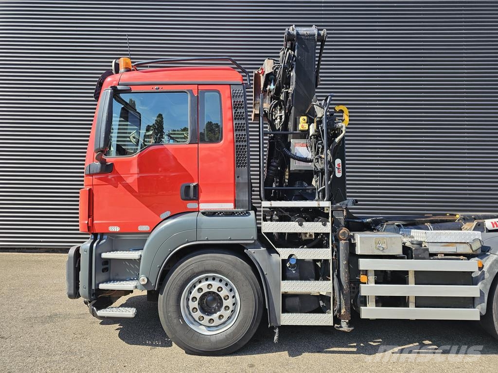 MAN TGS 35.400 8X4-4 BL / Z CRANE + HOOKLIFT Camiones grúa