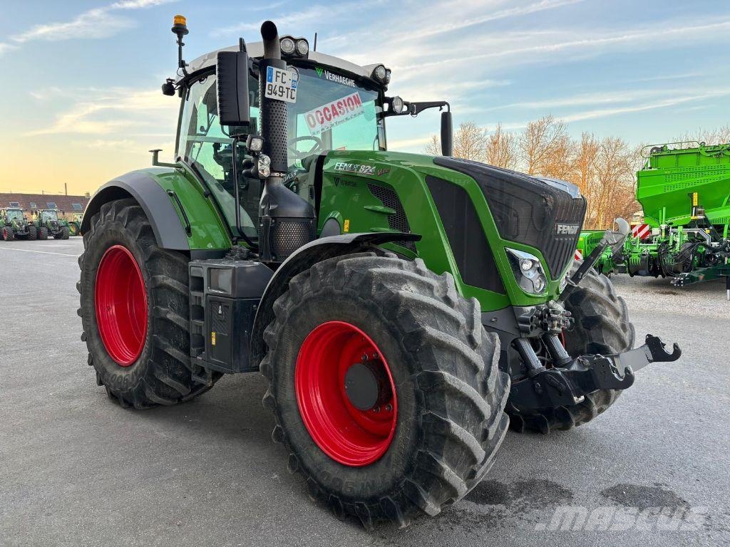 Fendt 824 VARIO PROFI + Трактори