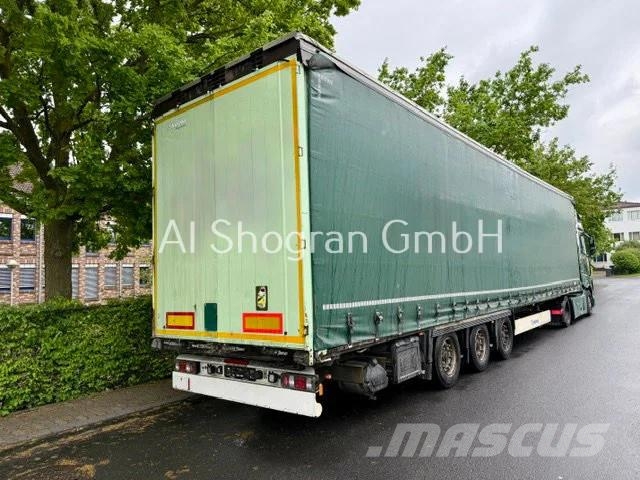 Krone Mega/Edscha/Liftachse/ 3x Achsen PBW Poluprikolice sa ciradom