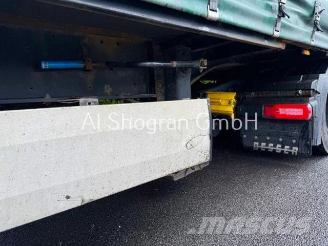 Krone Mega/Edscha/Liftachse/ 3x Achsen PBW Poluprikolice sa ciradom