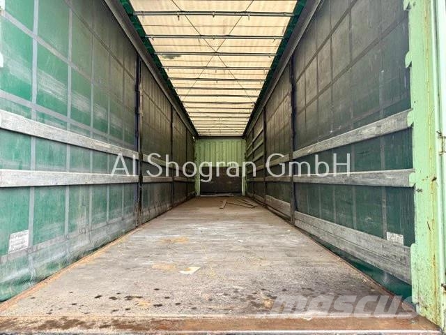 Krone Mega/Edscha/Liftachse/ 3x Achsen PBW Poluprikolice sa ciradom