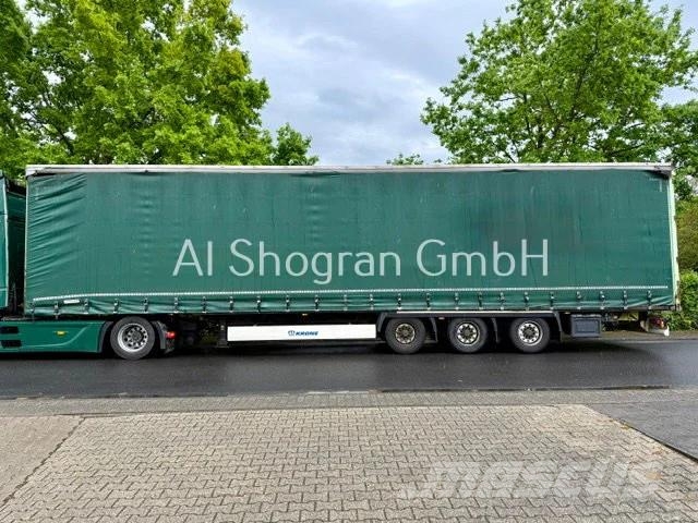 Krone Mega/Edscha/Liftachse/ 3x Achsen PBW Poluprikolice sa ciradom