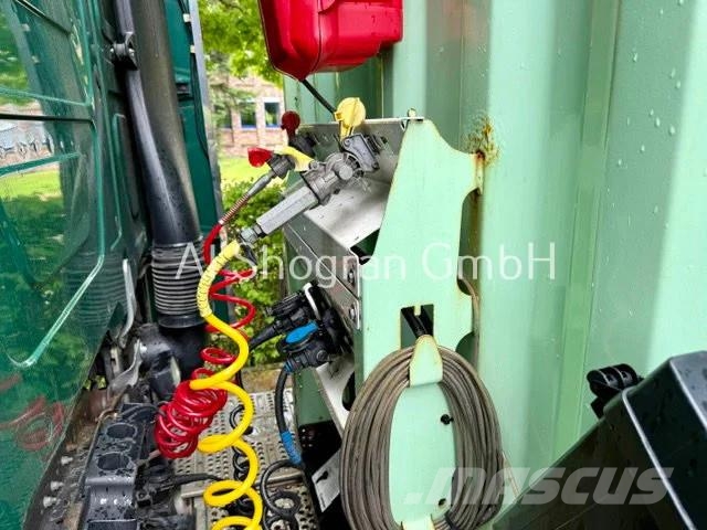 Krone Mega/Edscha/Liftachse/ 3x Achsen PBW Poluprikolice sa ciradom