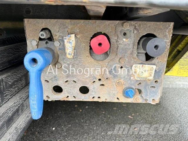 Krone Mega/Edscha/Liftachse/ 3x Achsen PBW Poluprikolice sa ciradom