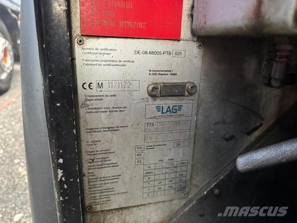 Scania G400 8X4 EURO 5 + 29.500 LITER TANK + 4 COMPARTIME شاحنات ذات صهاريج