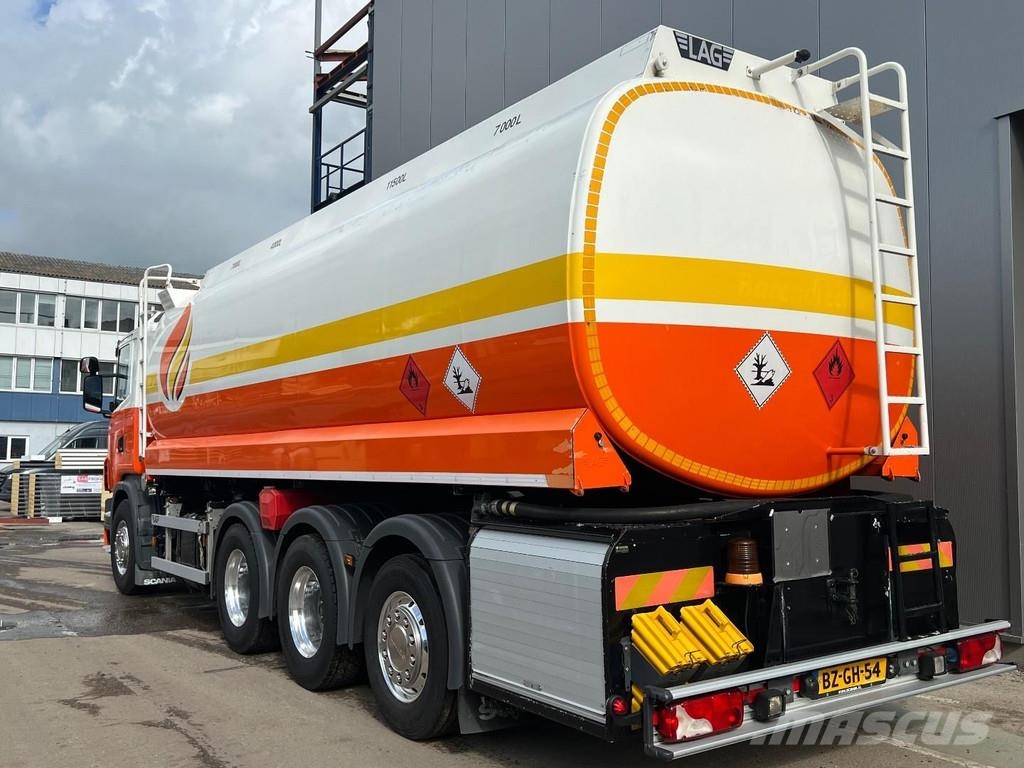 Scania G400 8X4 EURO 5 + 31.300 LITER TANK + 4 COMPARTIME タンカートラック