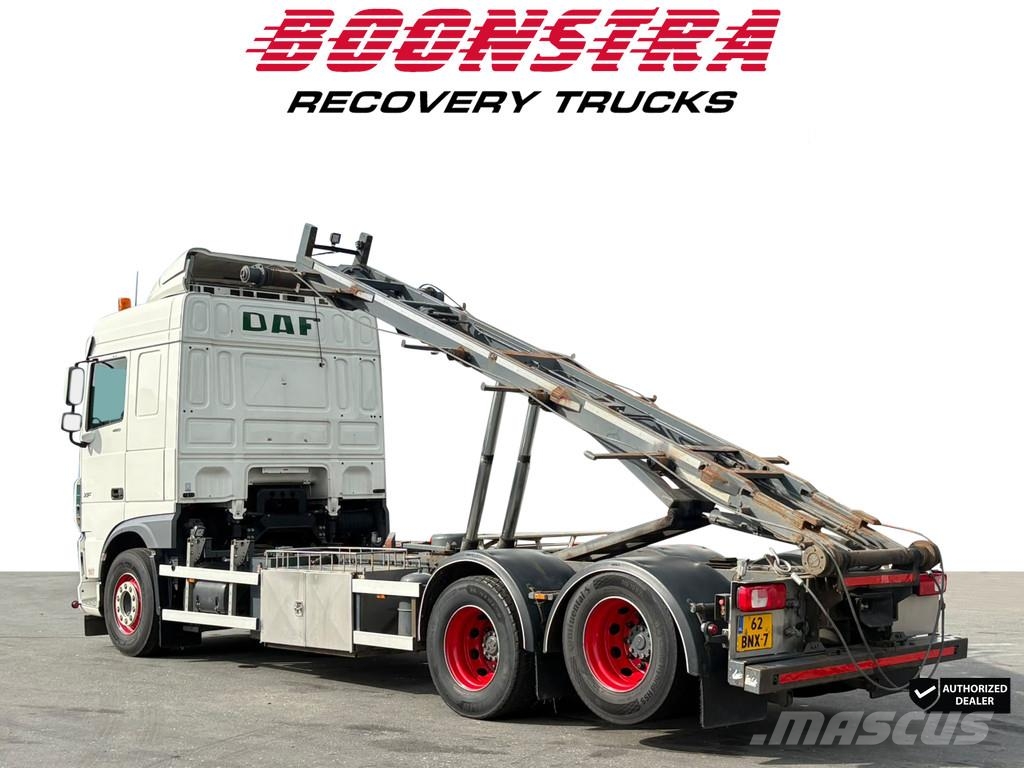 DAF XF 480 6x2 Kabelsysteem 22 Ton ACC Airco Haak/Arm Vrachtwagen met containersysteem