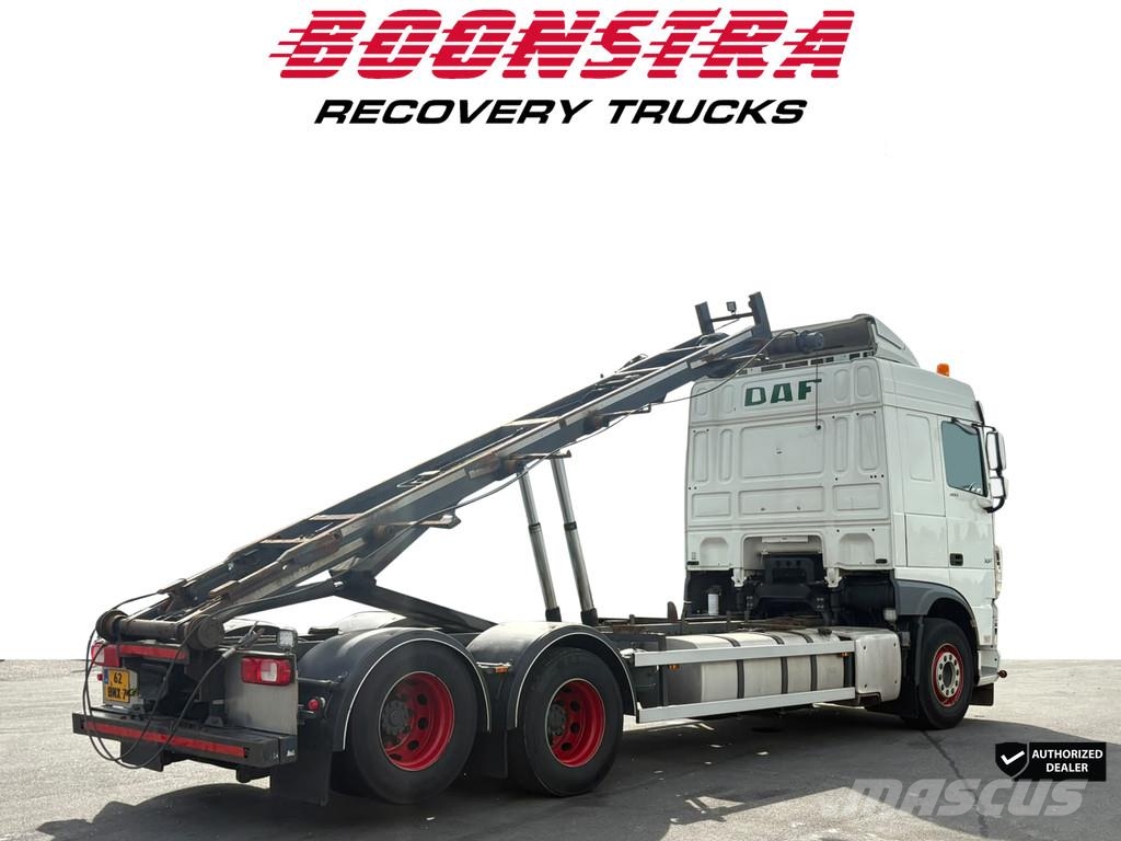 DAF XF 480 6x2 Kabelsysteem 22 Ton ACC Airco Haak/Arm Vrachtwagen met containersysteem