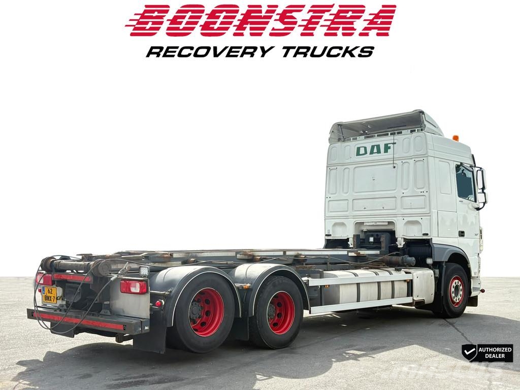 DAF XF 480 6x2 Kabelsysteem 22 Ton ACC Airco Haak/Arm Vrachtwagen met containersysteem