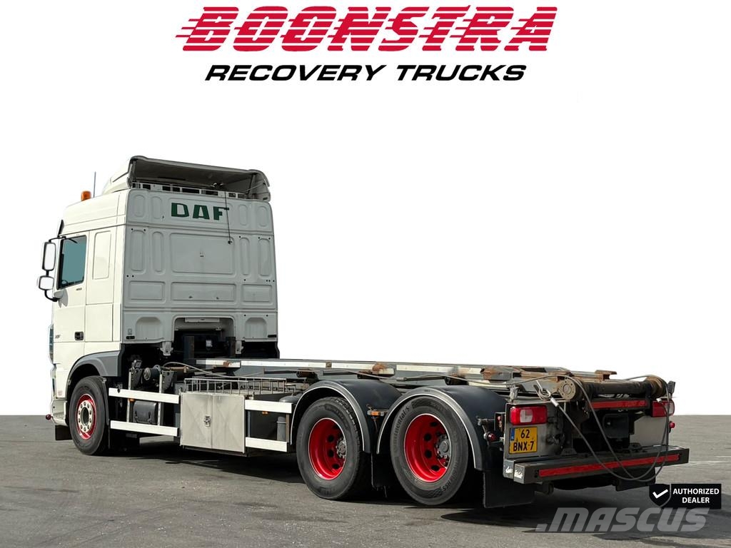 DAF XF 480 6x2 Kabelsysteem 22 Ton ACC Airco Haak/Arm Vrachtwagen met containersysteem