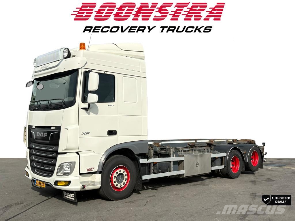 DAF XF 480 6x2 Kabelsysteem 22 Ton ACC Airco Haak/Arm Vrachtwagen met containersysteem