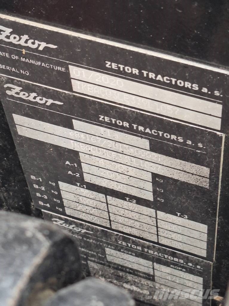 Zetor Major CL 80 Traktoriai