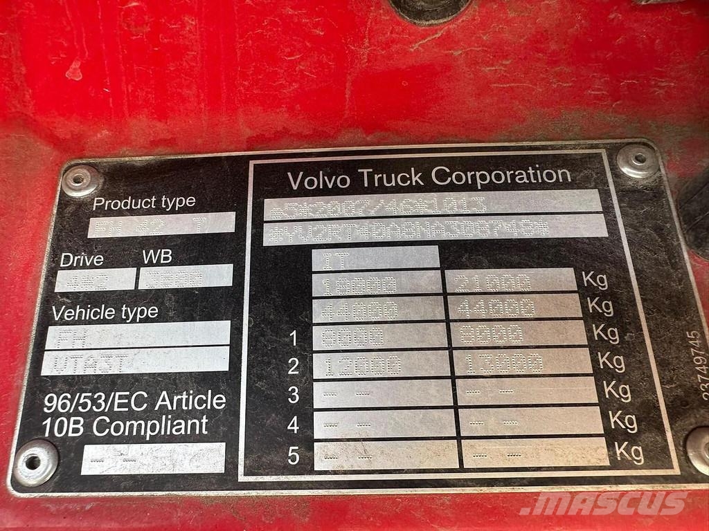 Volvo FH 500 وحدات الجر