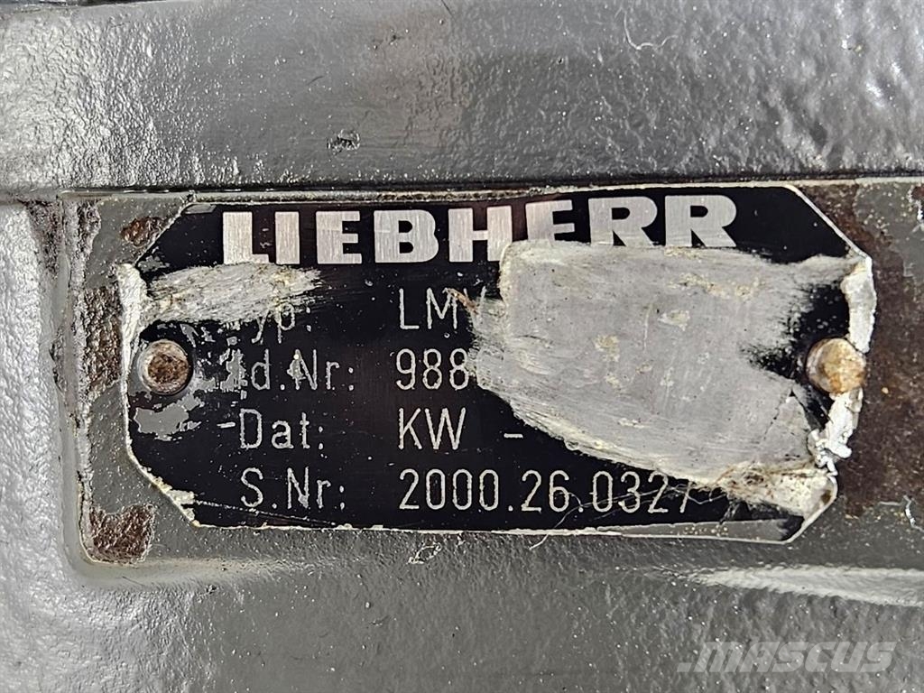 Liebherr A316-9886613-LMV100-Drive motor/Fahrmotor/Rijmotor Hidráulica