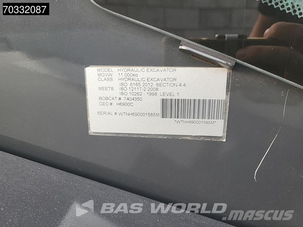 Bobcat E88 A/C Mini bagri <7t