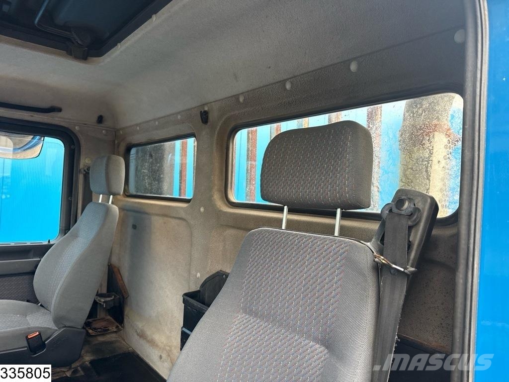 MAN TGA 26 350 6x4, Manual, Steel, Hiab شاحنات مسطحة/مفصلية الجوانب