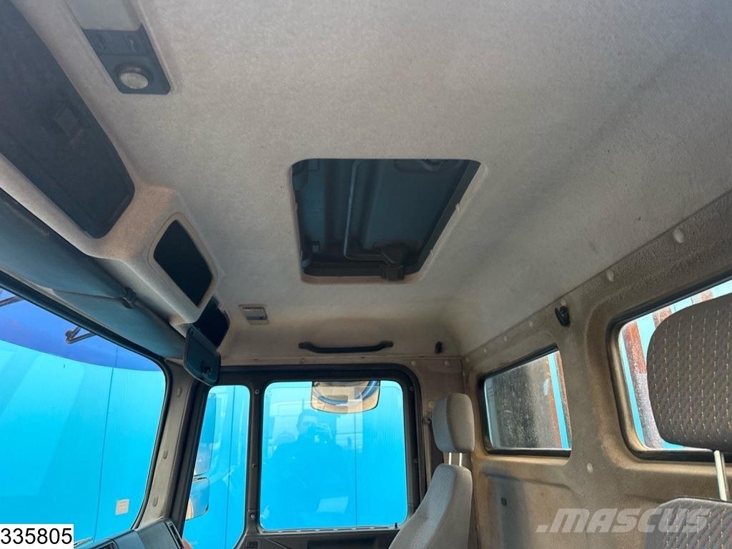 MAN TGA 26 350 6x4, Manual, Steel, Hiab شاحنات مسطحة/مفصلية الجوانب