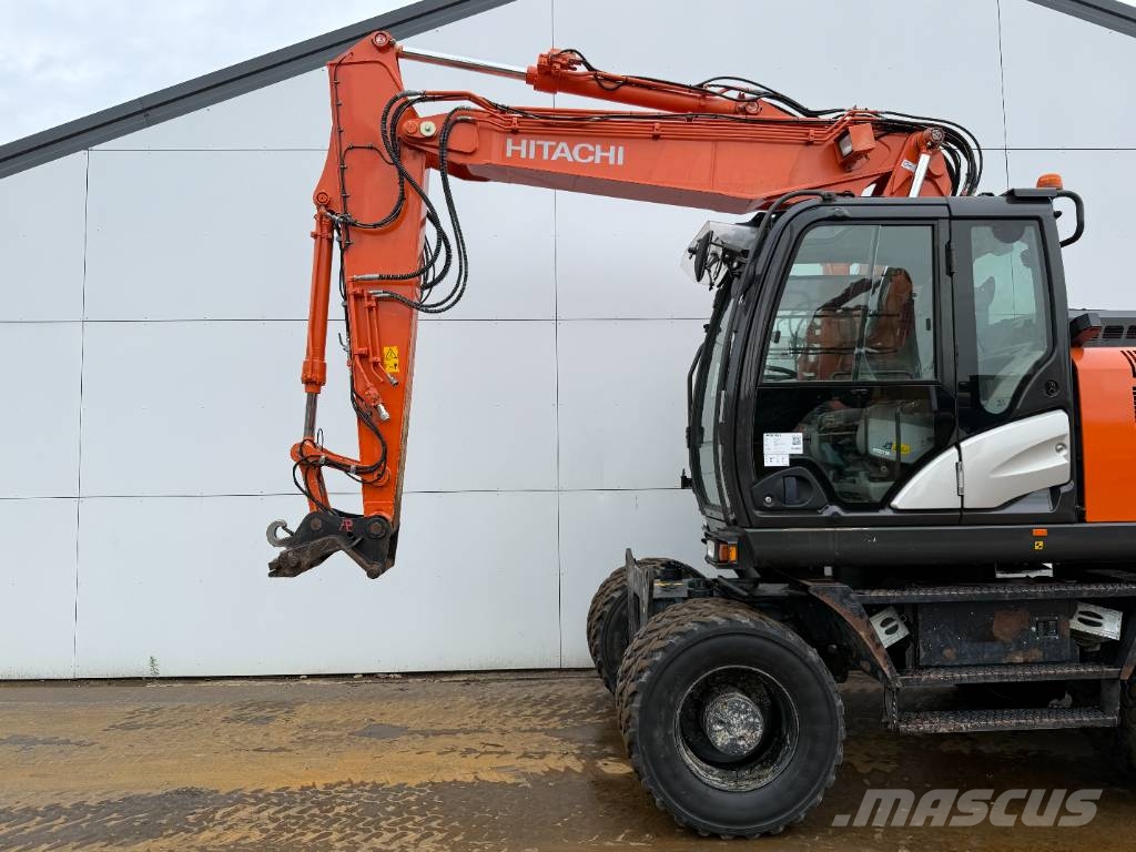 Hitachi ZX140W-6 - Blade / Triple Boom / Auto Greasing Wielgraafmachines