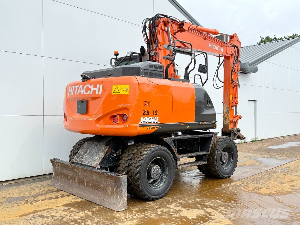 Hitachi ZX140W-6 - Blade / Triple Boom / Auto Greasing Wielgraafmachines