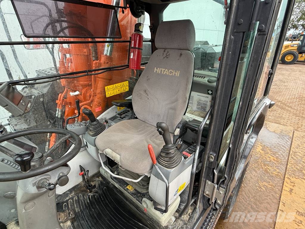 Hitachi ZX140W-6 - Blade / Triple Boom / Auto Greasing Wielgraafmachines