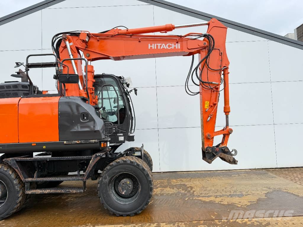 Hitachi ZX140W-6 - Blade / Triple Boom / Auto Greasing Wielgraafmachines