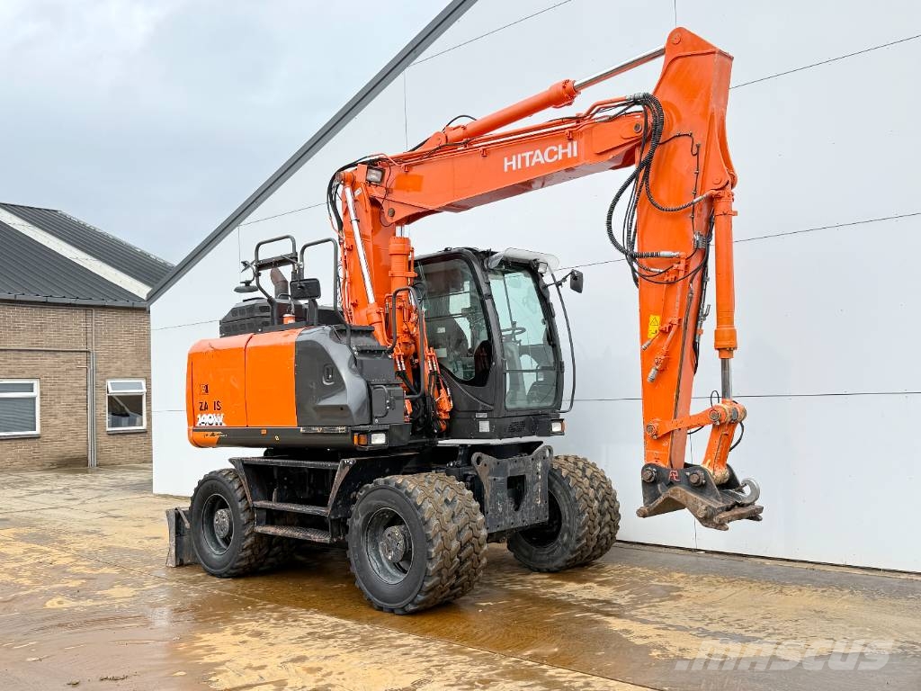 Hitachi ZX140W-6 - Blade / Triple Boom / Auto Greasing Wielgraafmachines