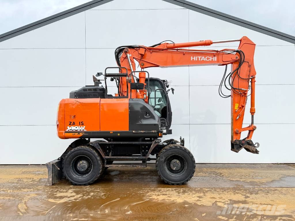 Hitachi ZX140W-6 - Blade / Triple Boom / Auto Greasing Wielgraafmachines